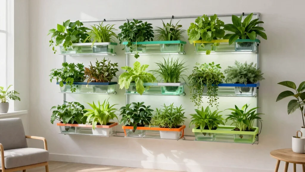 10 Hydroponic Wall Garden Indoor Ideas for a Stunning Living Green Feature