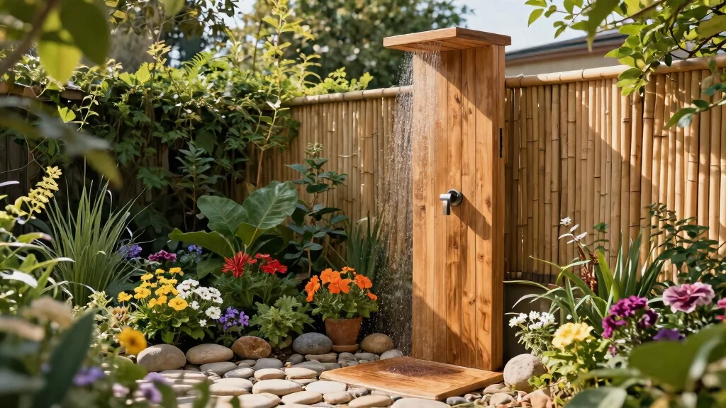 10 Outdoor Shower Ideas to Create a Stunning and Refreshing Backyard Feature