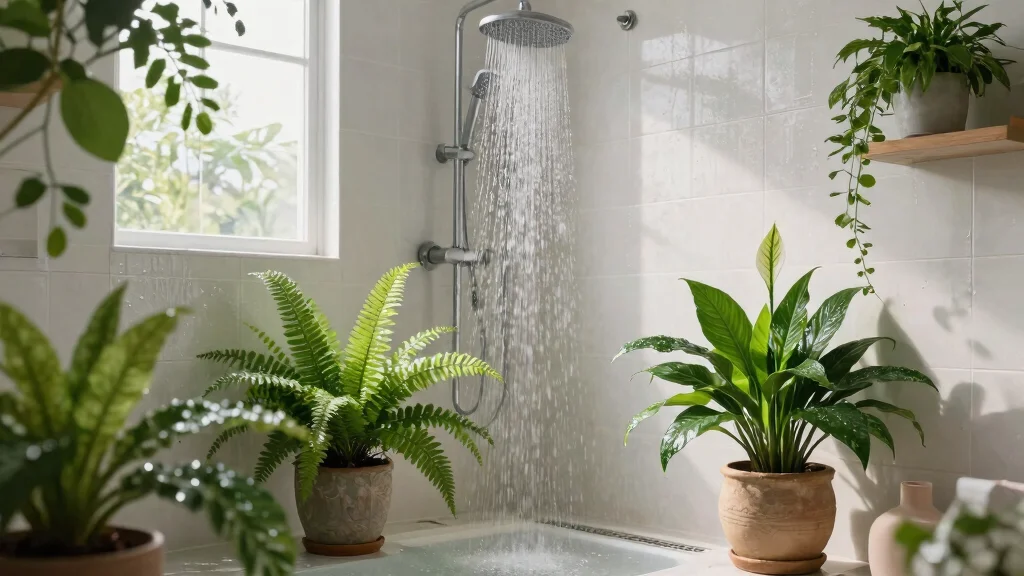 10 Plants for Shower Spaces That Thrive in Humidity and Add Stunning Natural Beauty