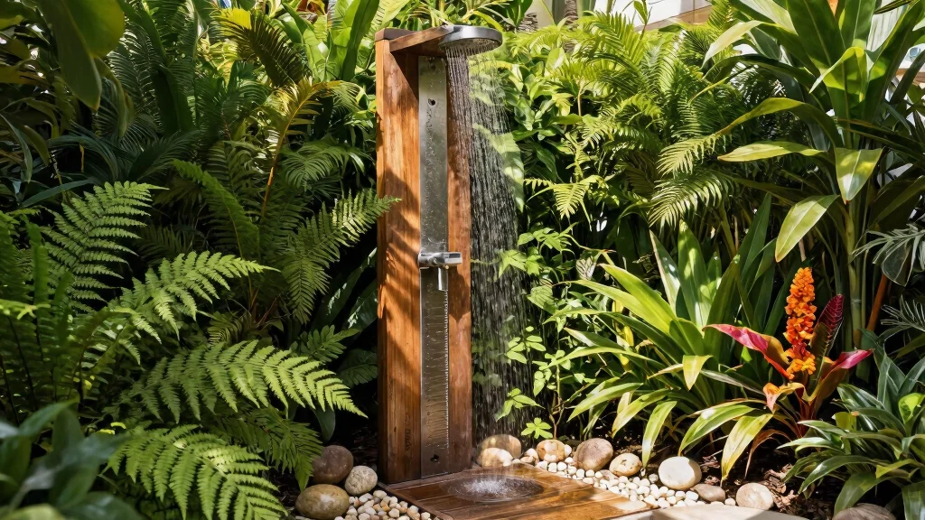8 Shower Garden Outdoor Ideas to Surround Your Shower With Stunning Greenery