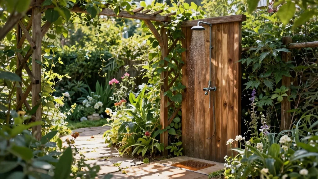 8 Shower in Garden Ideas to Create a Serene and Nature Inspired Bathing Space