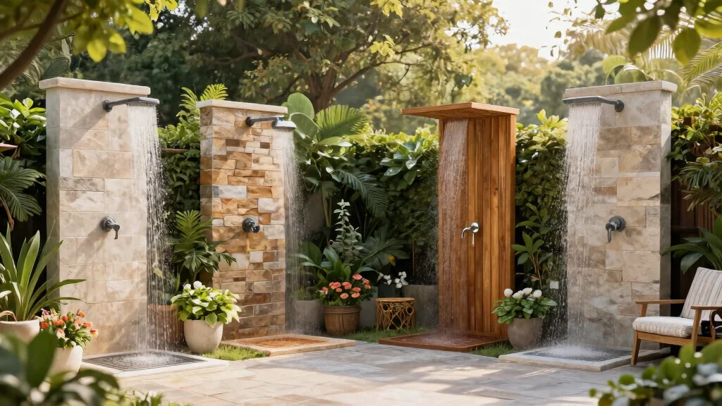 9 Patio Shower Ideas to Add a Refreshing and Stylish Feature to Any Outdoor Space